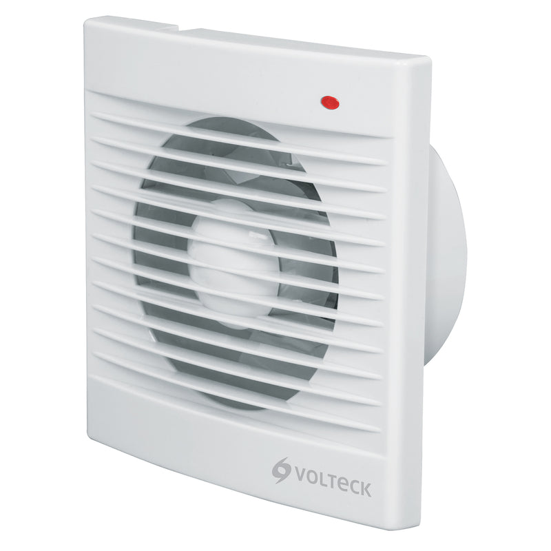 Extractor de aire, 4", color blanco