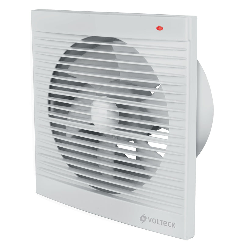 Extractor de aire, 8", color blanco