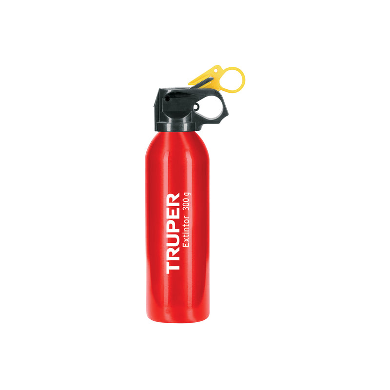 Extintor no recargable 300 g, polvo tipo ABC