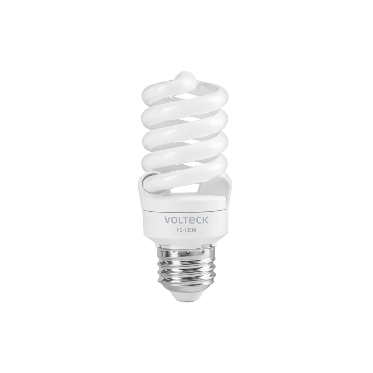 Lámpara 13 W, espiral mini, luz día, T2, en blister, Volteck