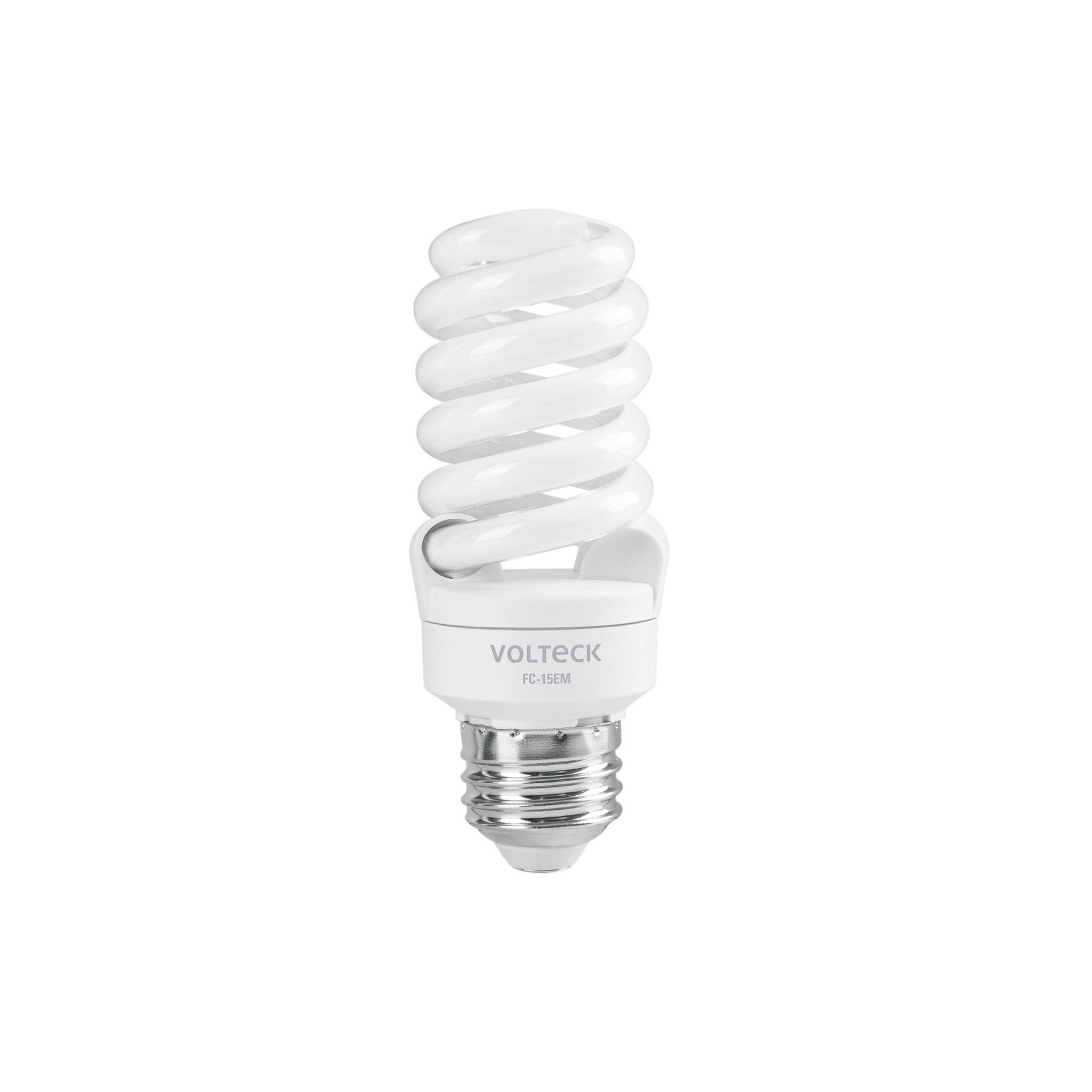 Lámpara 15 W, espiral mini, luz día, T2, en blister, Volteck