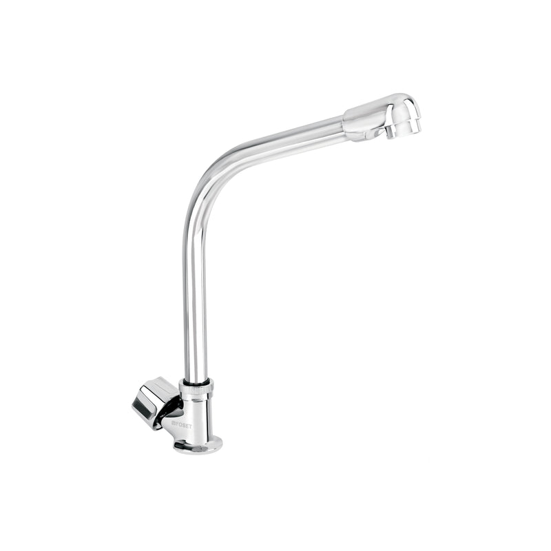 Llave individual para fregadero, cuello cobra, Basic