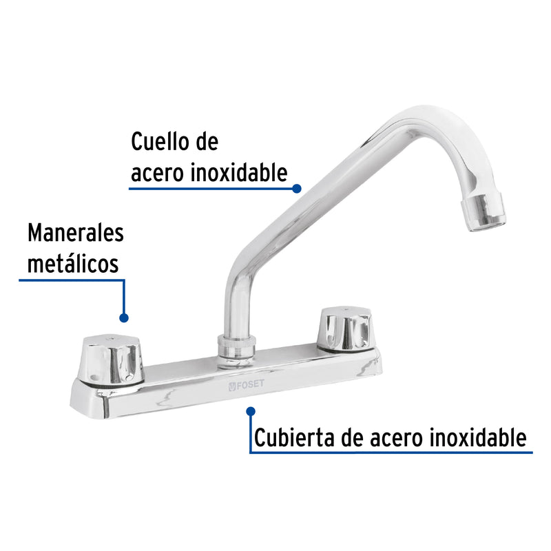 Mezcladora para fregadero, compresión, Basic