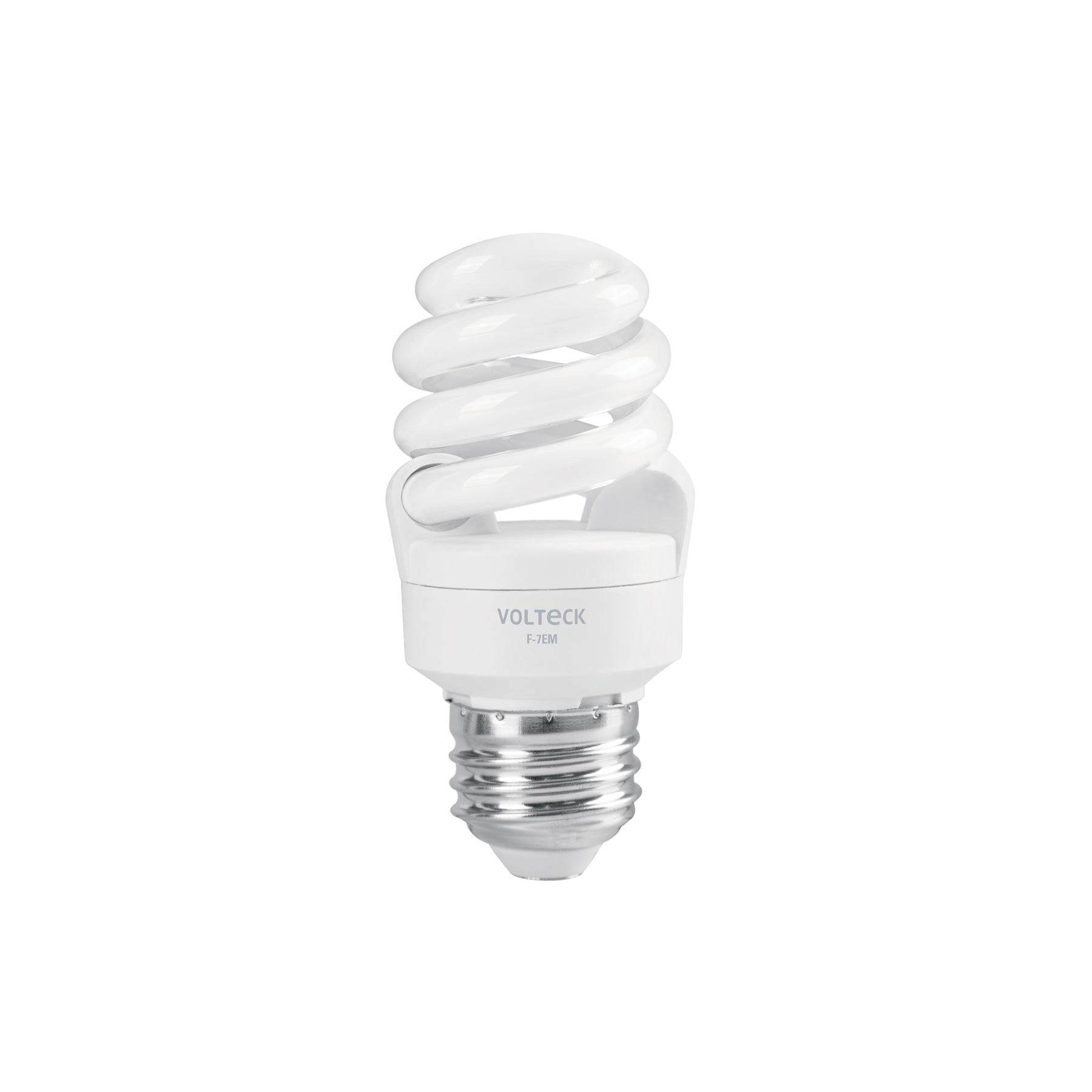 Lámpara 7 W, espiral mini, luz día, T2, en blister, Volteck