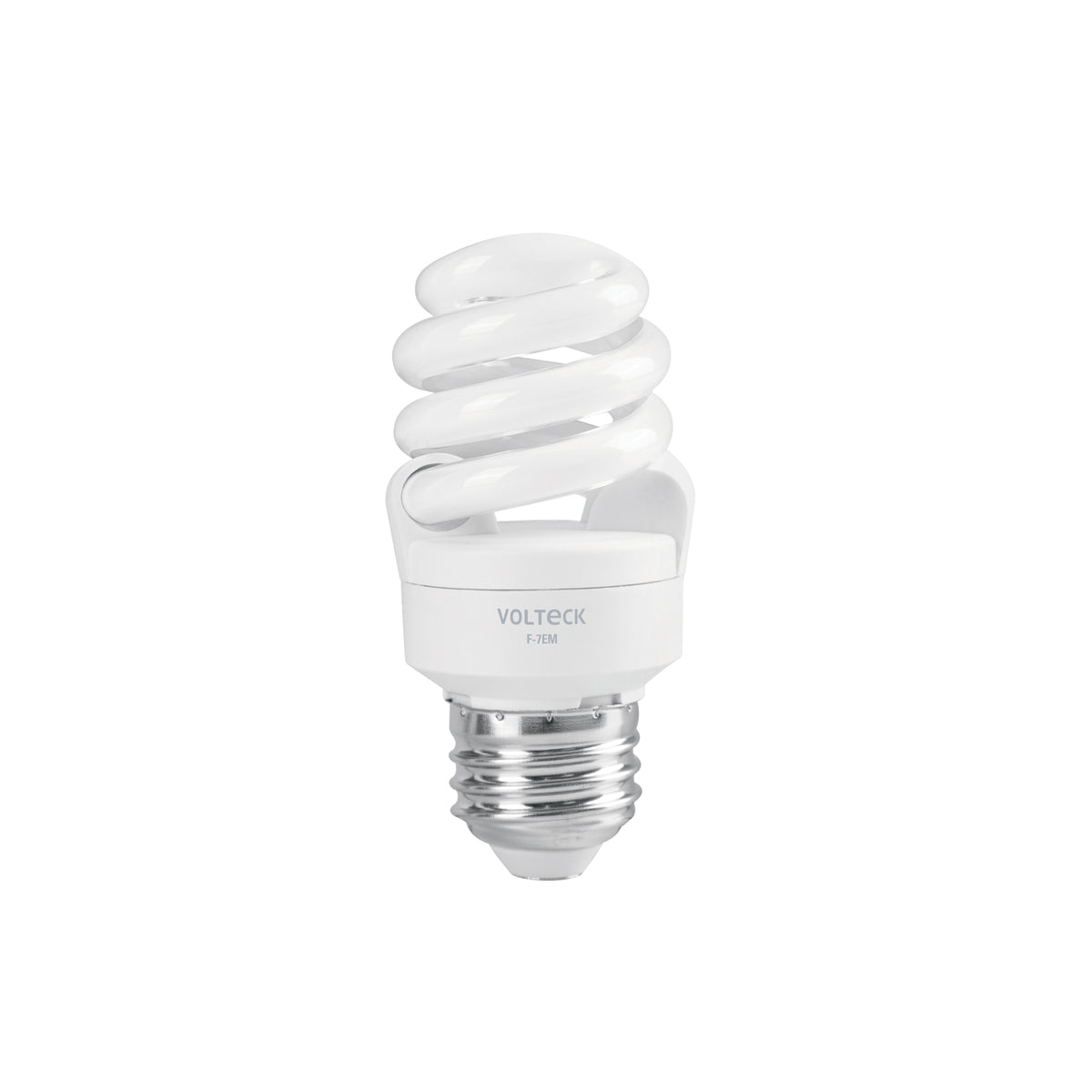 Lámpara 7 W, espiral mini, luz día, T2, en blister, Volteck
