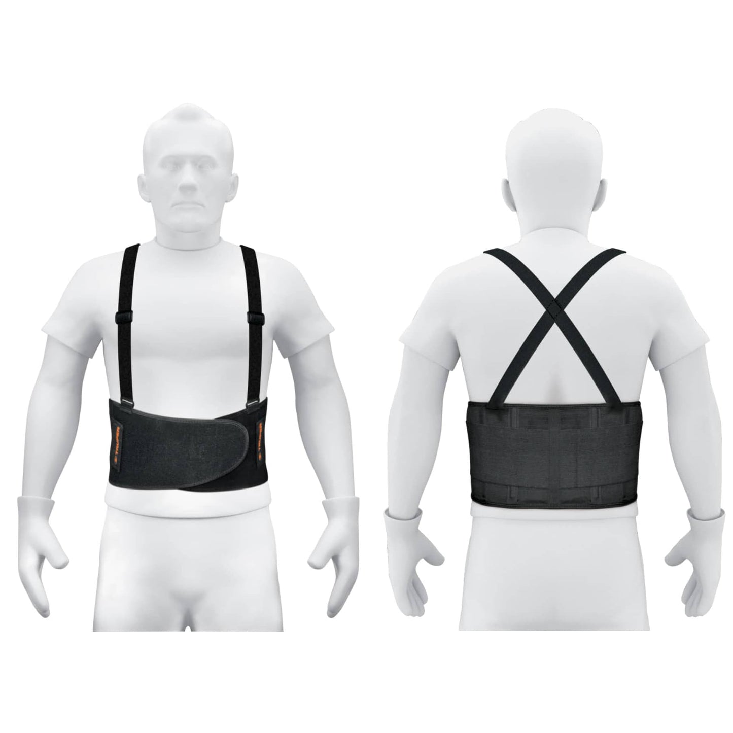 Faja con tirantes ajustables, talla mediana