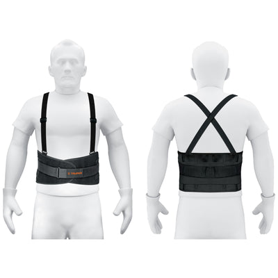 Faja con tirantes y tercer cinturón,ajustables,talla mediana