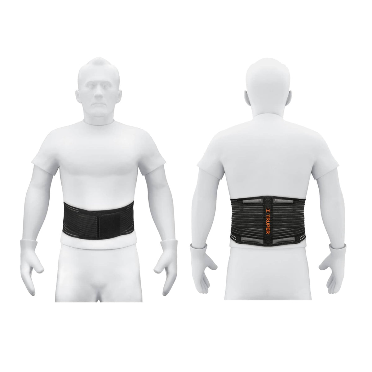 Faja con cinturón de malla, talla extra grande