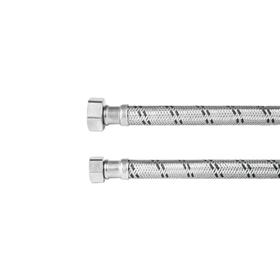 Manguera para boiler, acero inox, 1/2'x3/4', 150 cm, Foset