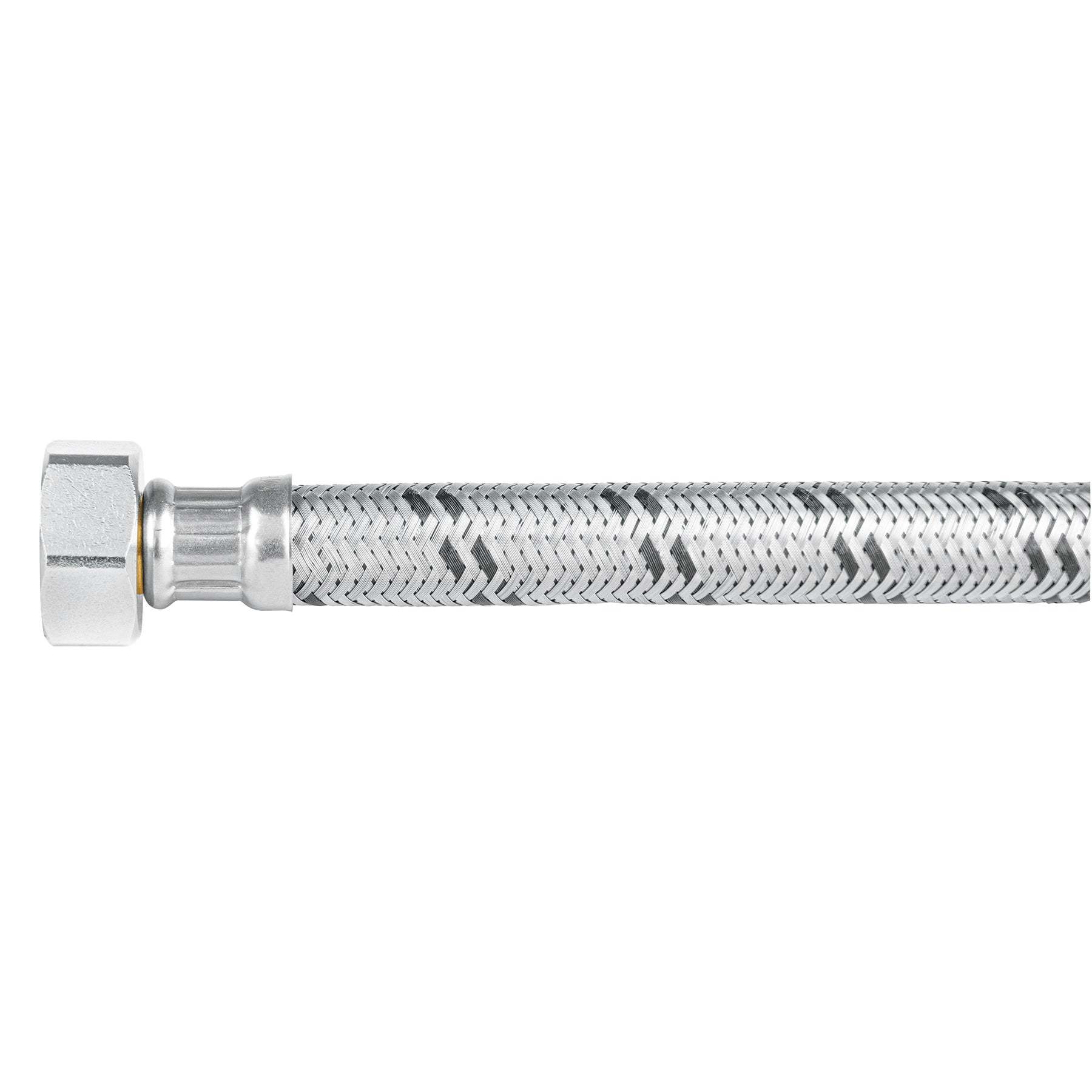 Manguera para boiler, acero inox, 1/2'x3/4', 150 cm, Foset