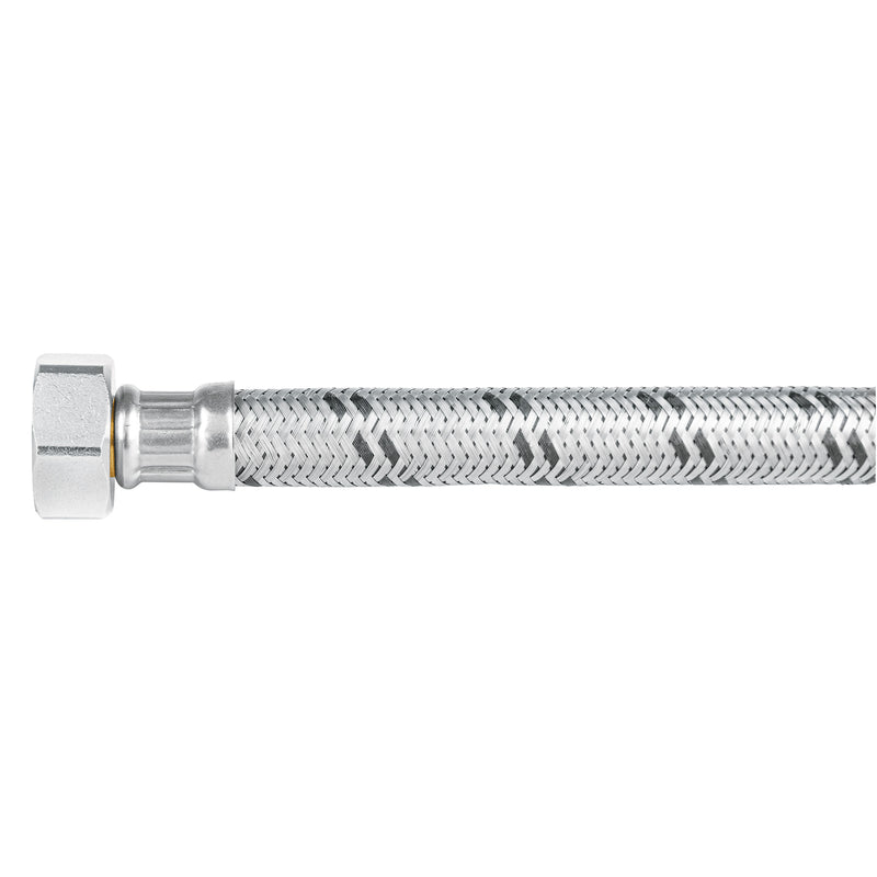 Manguera para boiler, acero inox, 1/2'x3/4', 150 cm, Foset