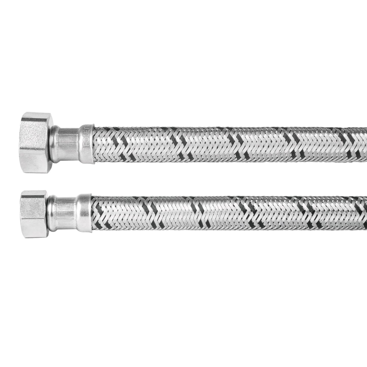 Manguera de hule, 1/2x3/4", 60cm, acero, usos generales