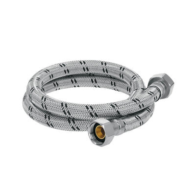 Manguera para boiler, acero inox, 3/4'x3/4', 100 cm, Foset