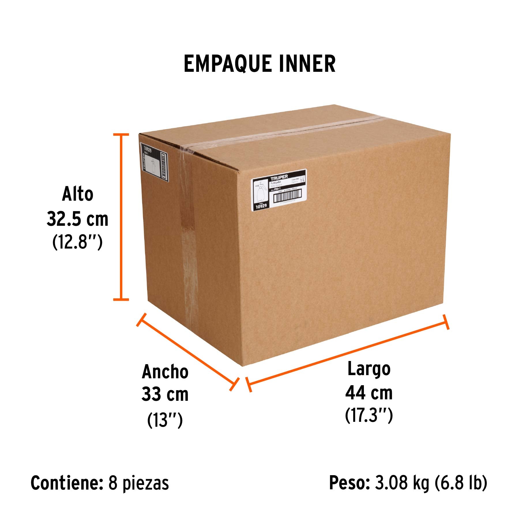 Fumigador doméstico, 1 litro