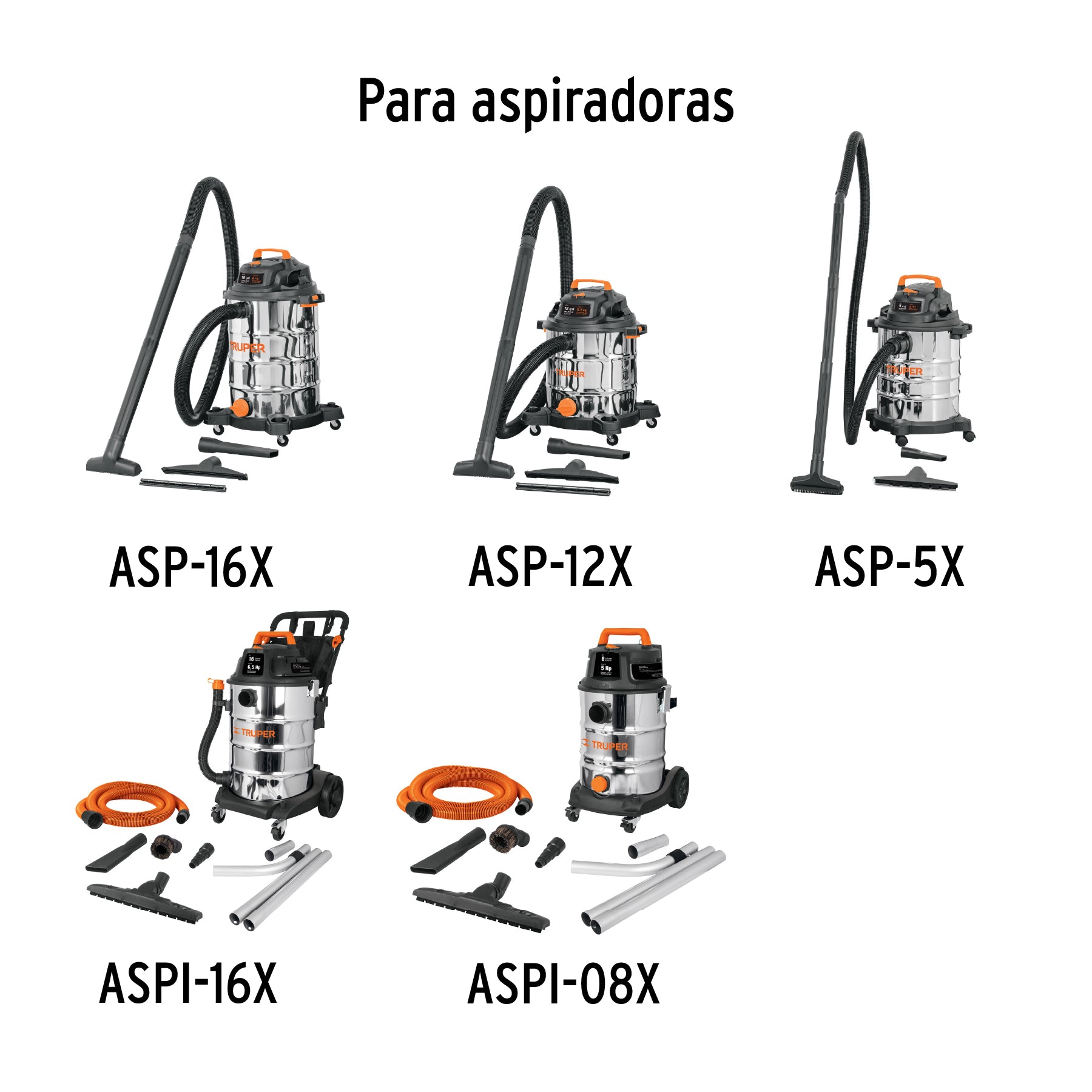 Filtro de esponja para aspiradora ASPI-08X y ASPI-16X