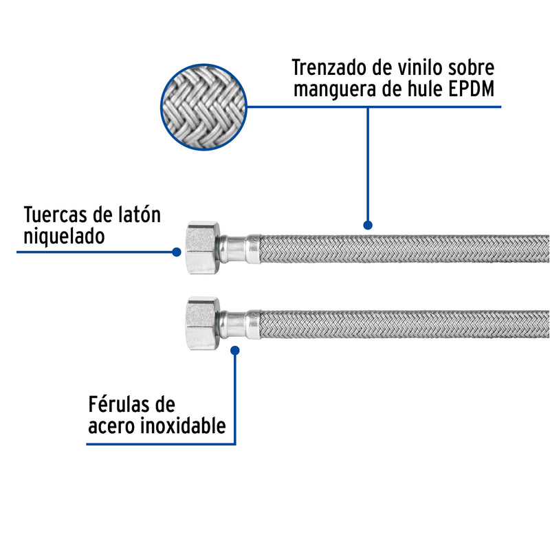 Manguera de hule, 100 cm, vinilo, usos generales