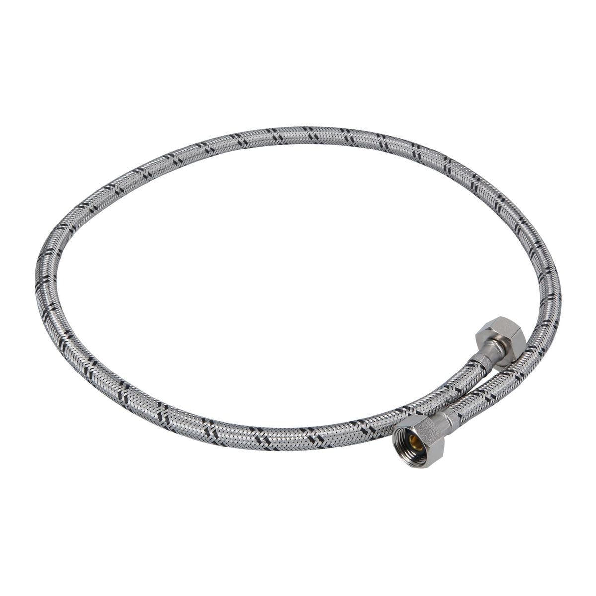 Manguera de hule, 100 cm, acero inoxidable, usos generales