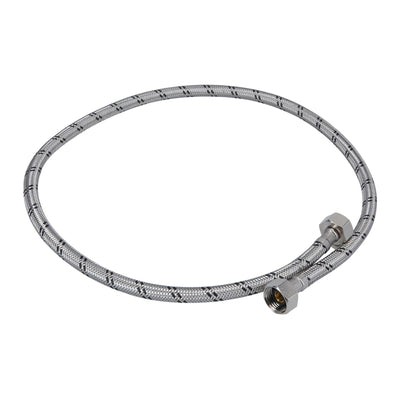 Manguera de hule, 100 cm, acero inoxidable, usos generales