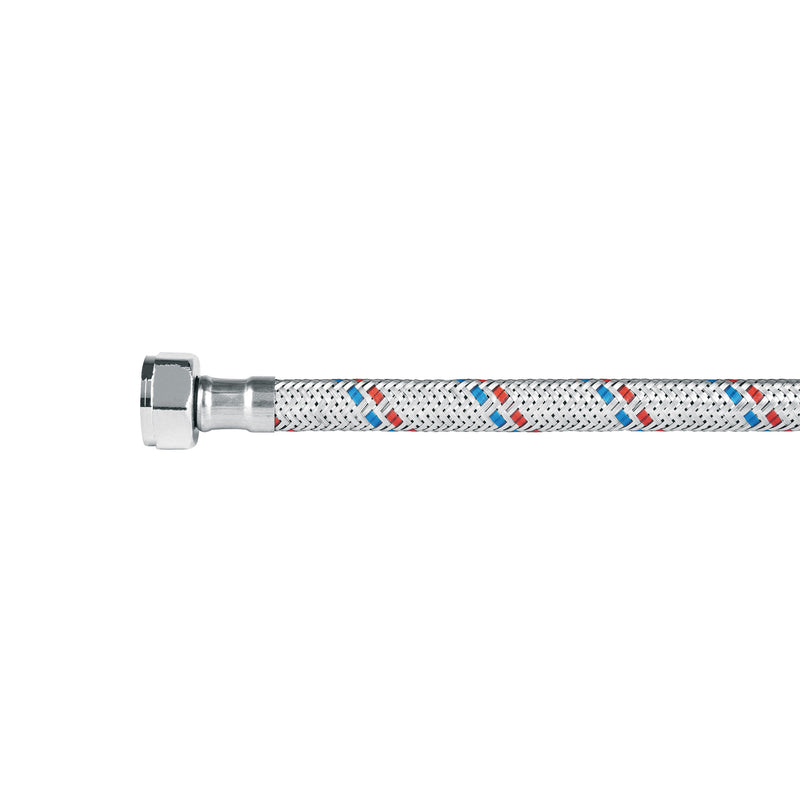Manguera flexible para fregadero, 55cm,aluminio, Foset Basic
