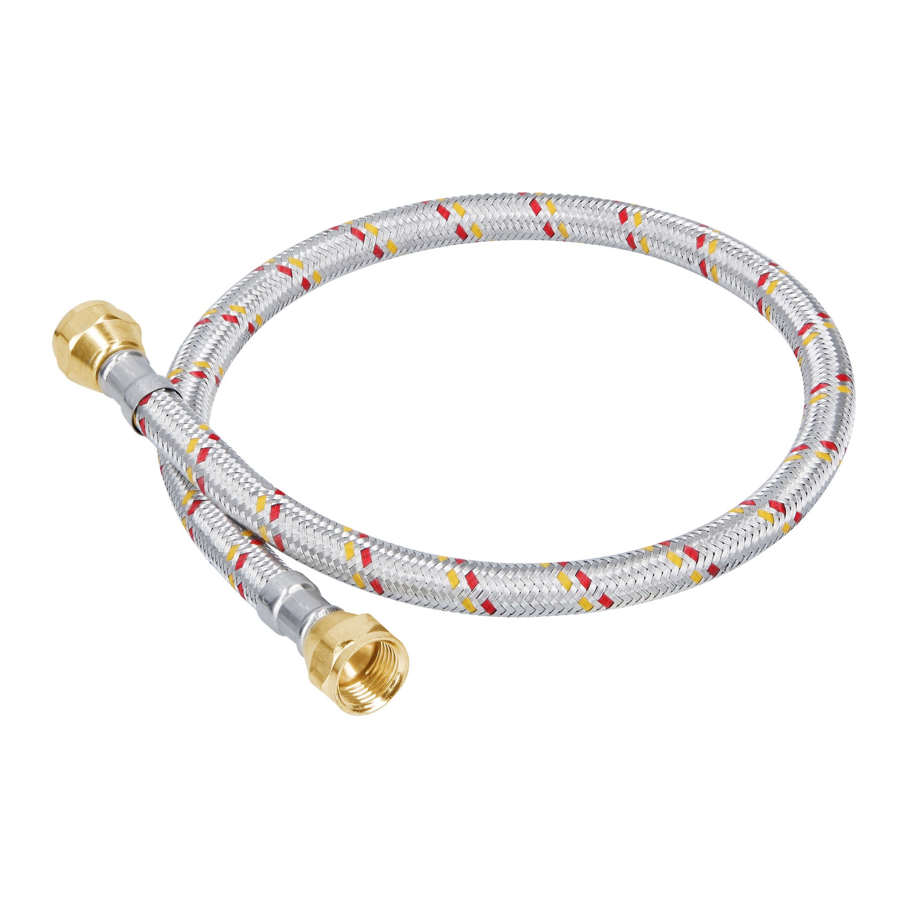 Manguera para gas, aluminio, 3/8" X 60 cm, Foset Basic
