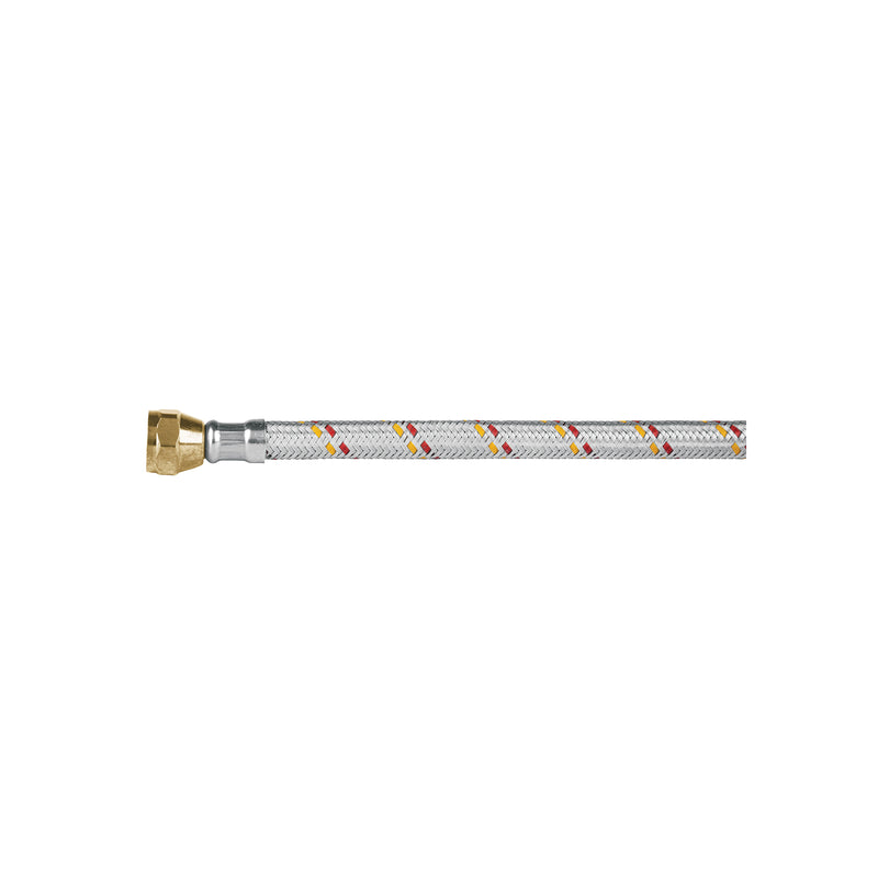Manguera para gas, aluminio, 3/8" X 100 cm, Foset Basic