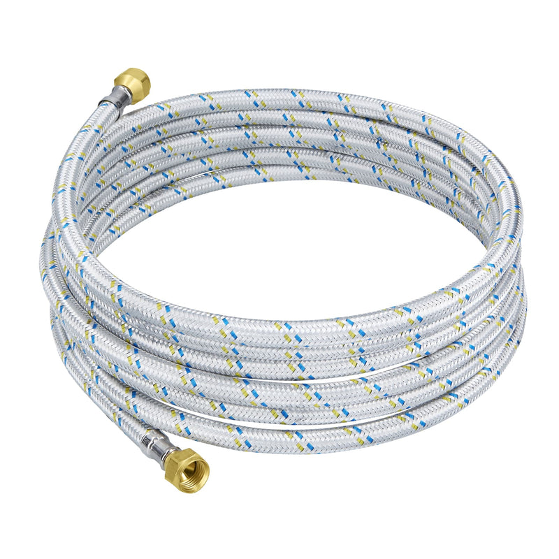 Manguera de hule, 500 cm, revestida de aluminio