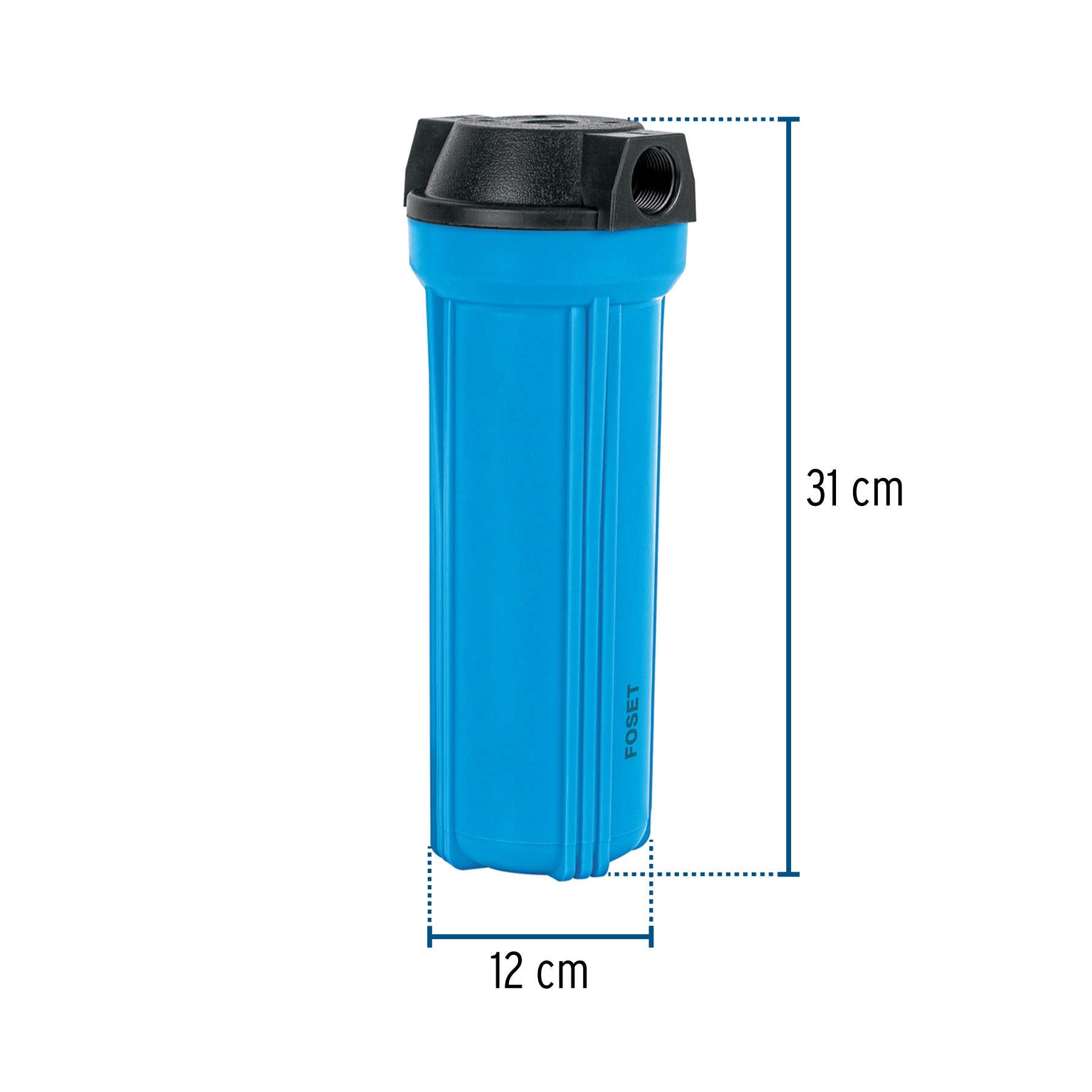 Filtro para agua, paso 1