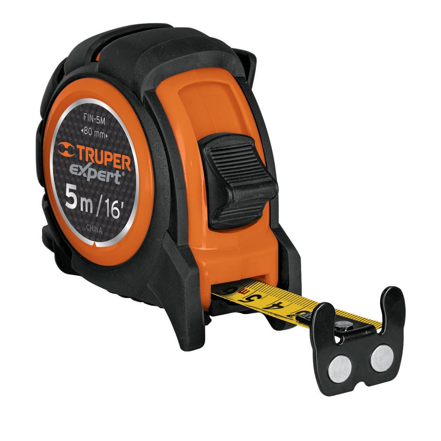 Flexómetro industrial, 5 m, cinta 19 mm