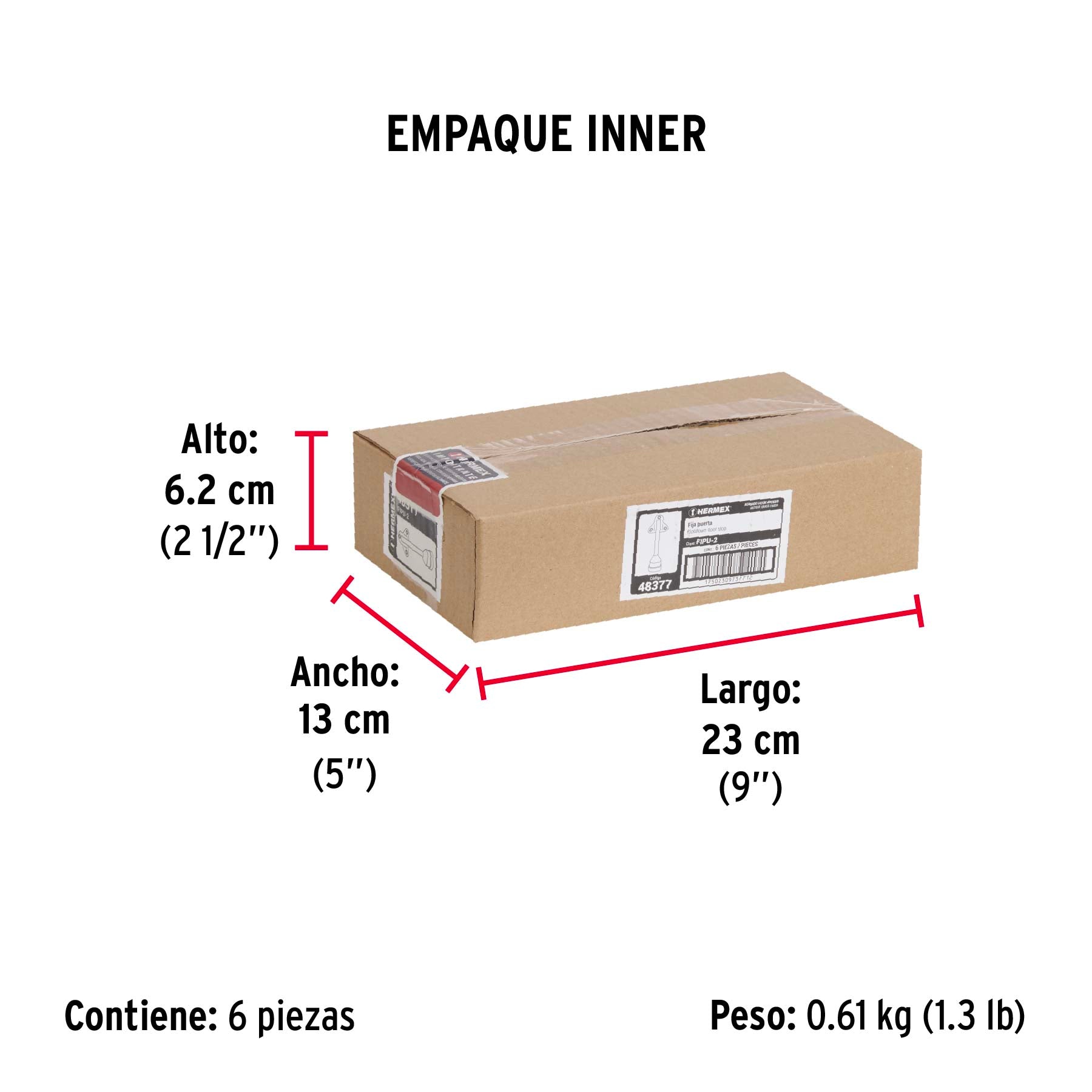 Fija puerta acabado de latón NUEVO