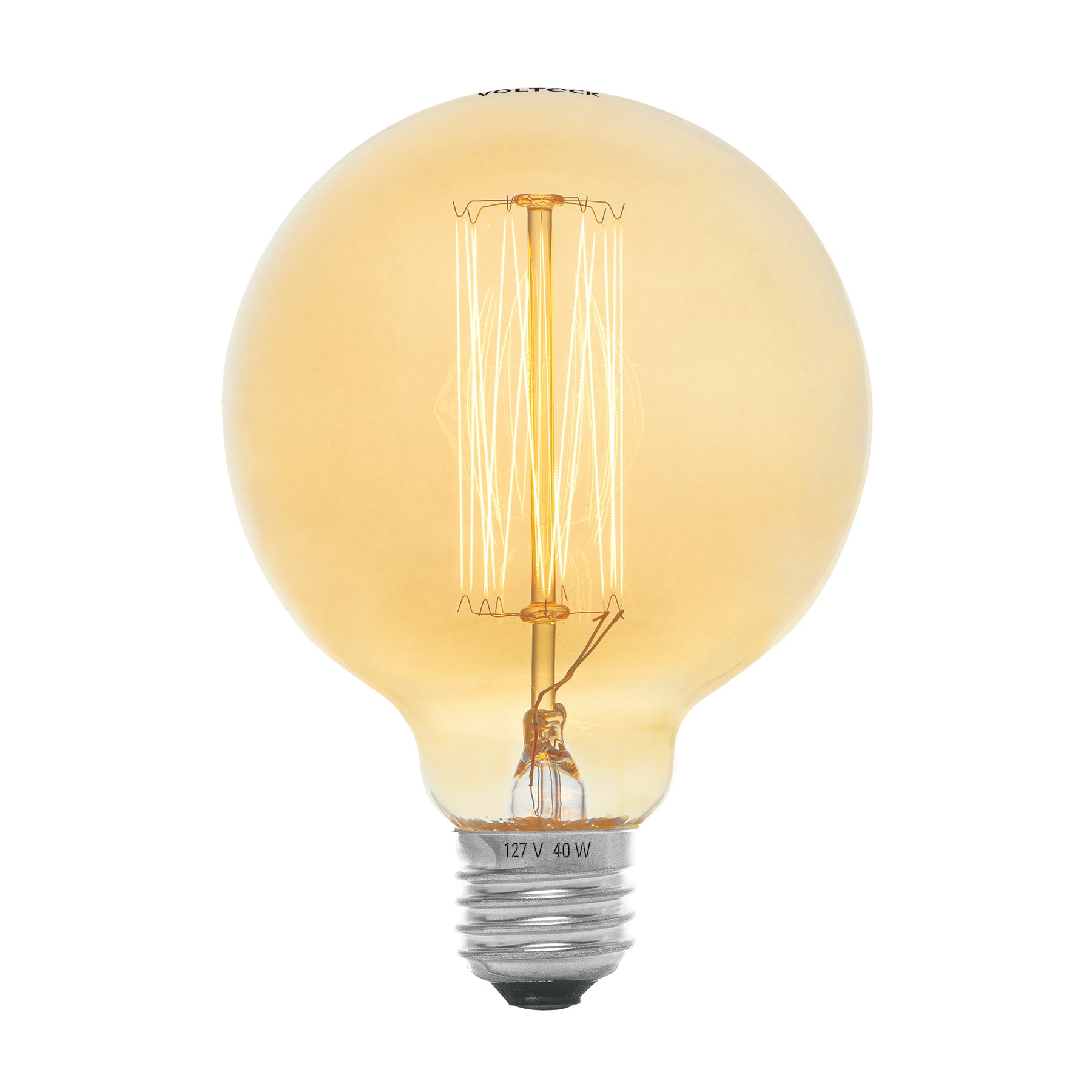 Lámpara incandescente vintage, 40W, globo