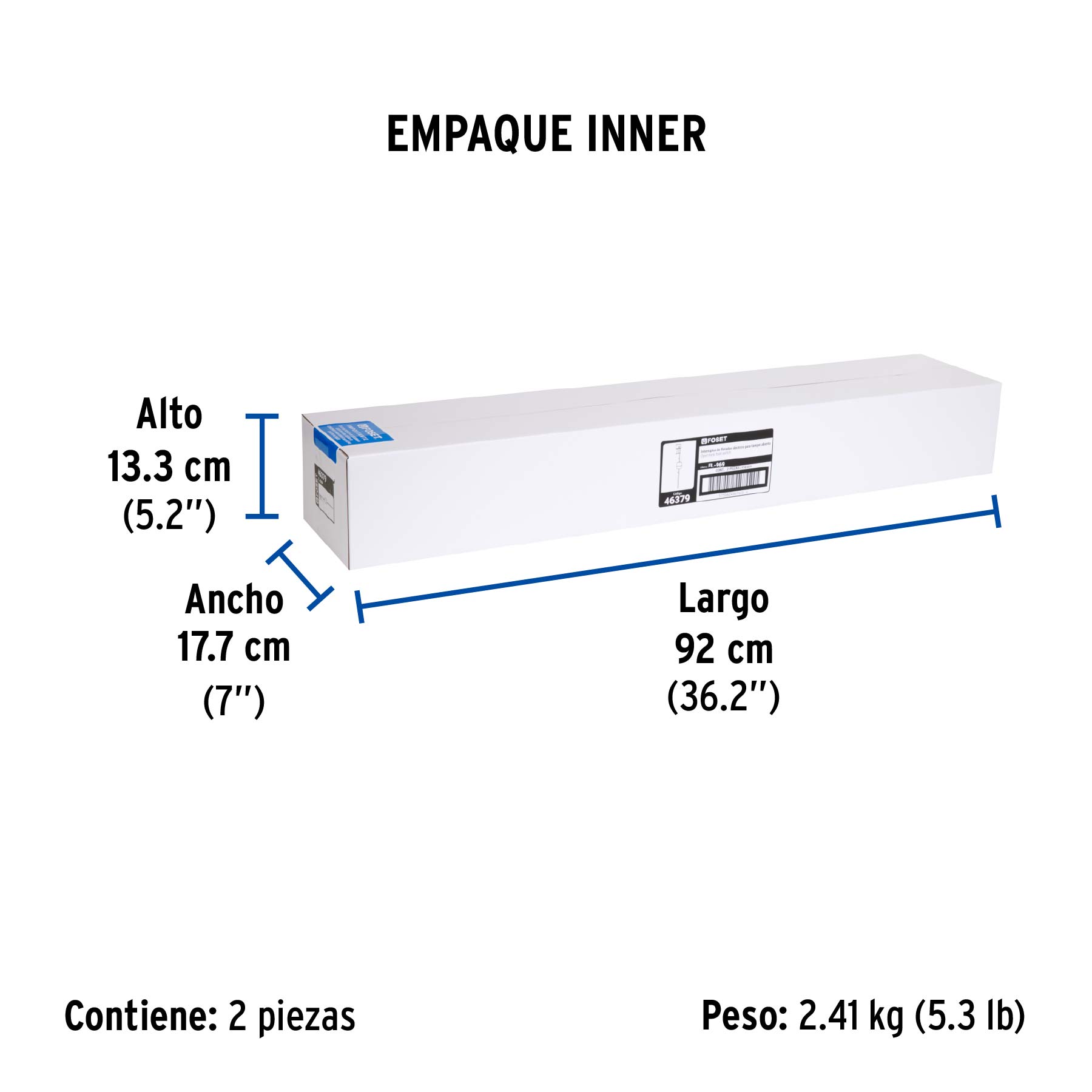 Interruptor eléctrico para flotador