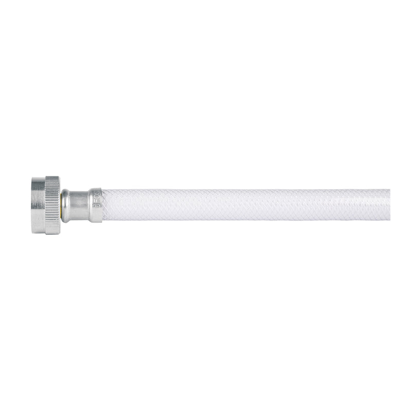 Manguera vinilo blanco 3/4" x 3/4"x 120 cm para lavadora