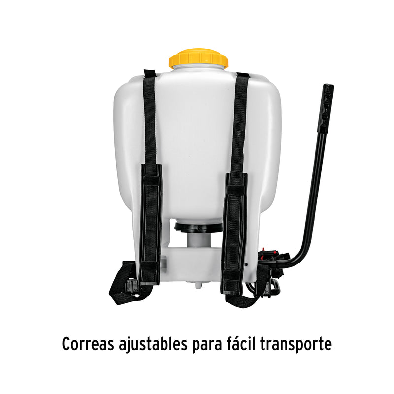 Fumigador de mochila, 15 lts, Pretul