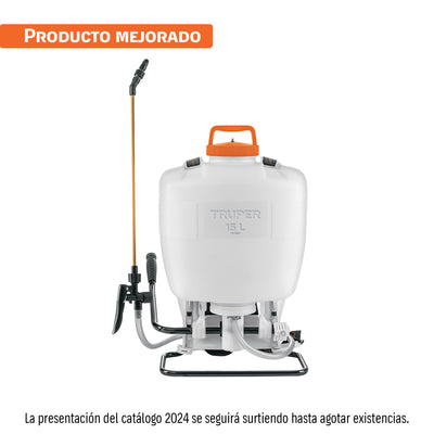 Fumigador de mochila tipo 425, 15 litros