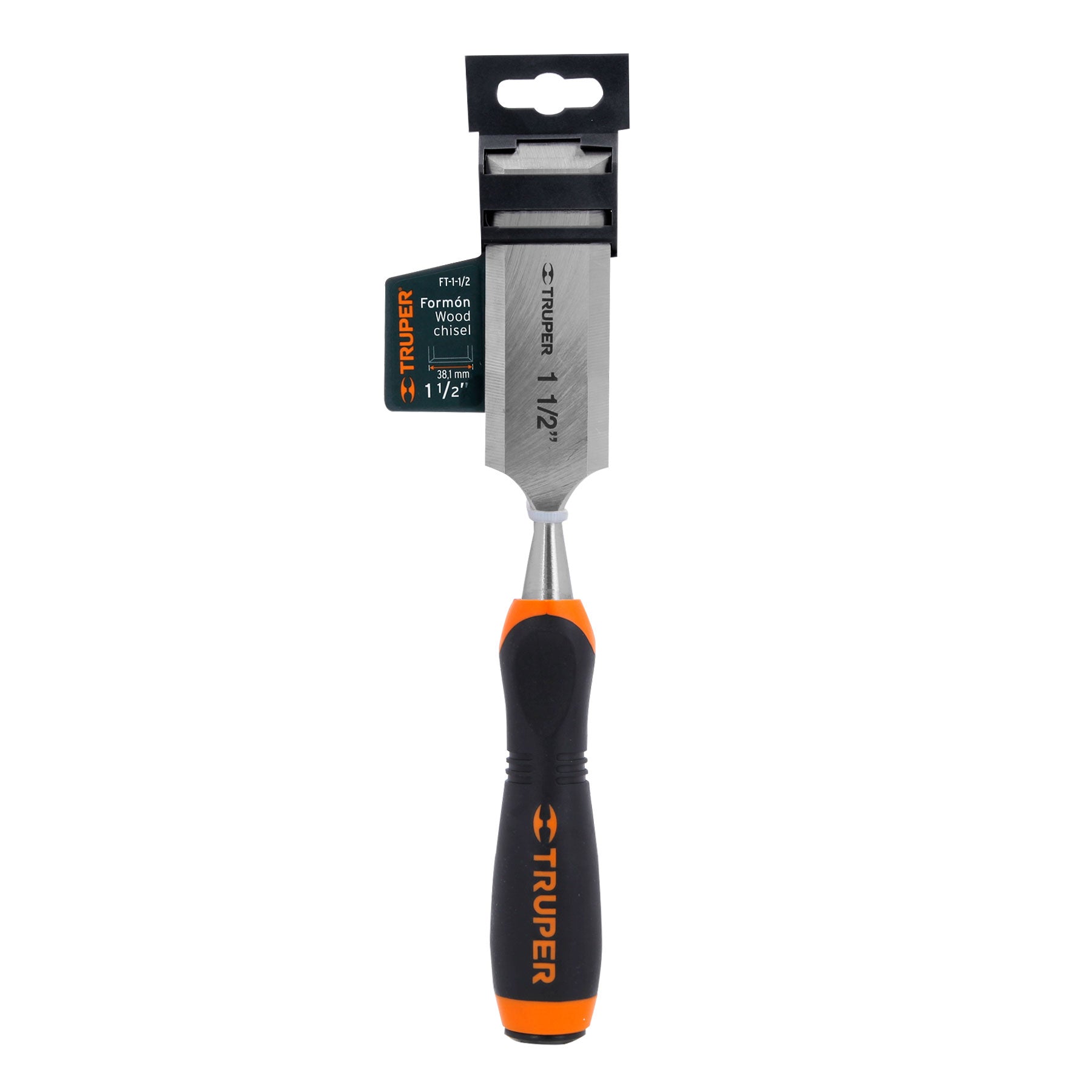 Formón, mango comfort grip, 1-1/2"