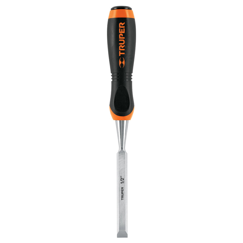 Formón, mango comfort grip, 1/2"