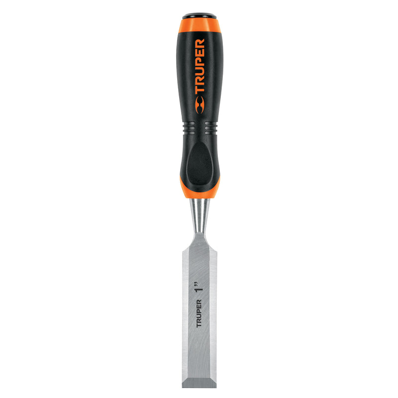 Formón, mango comfort grip, 1"