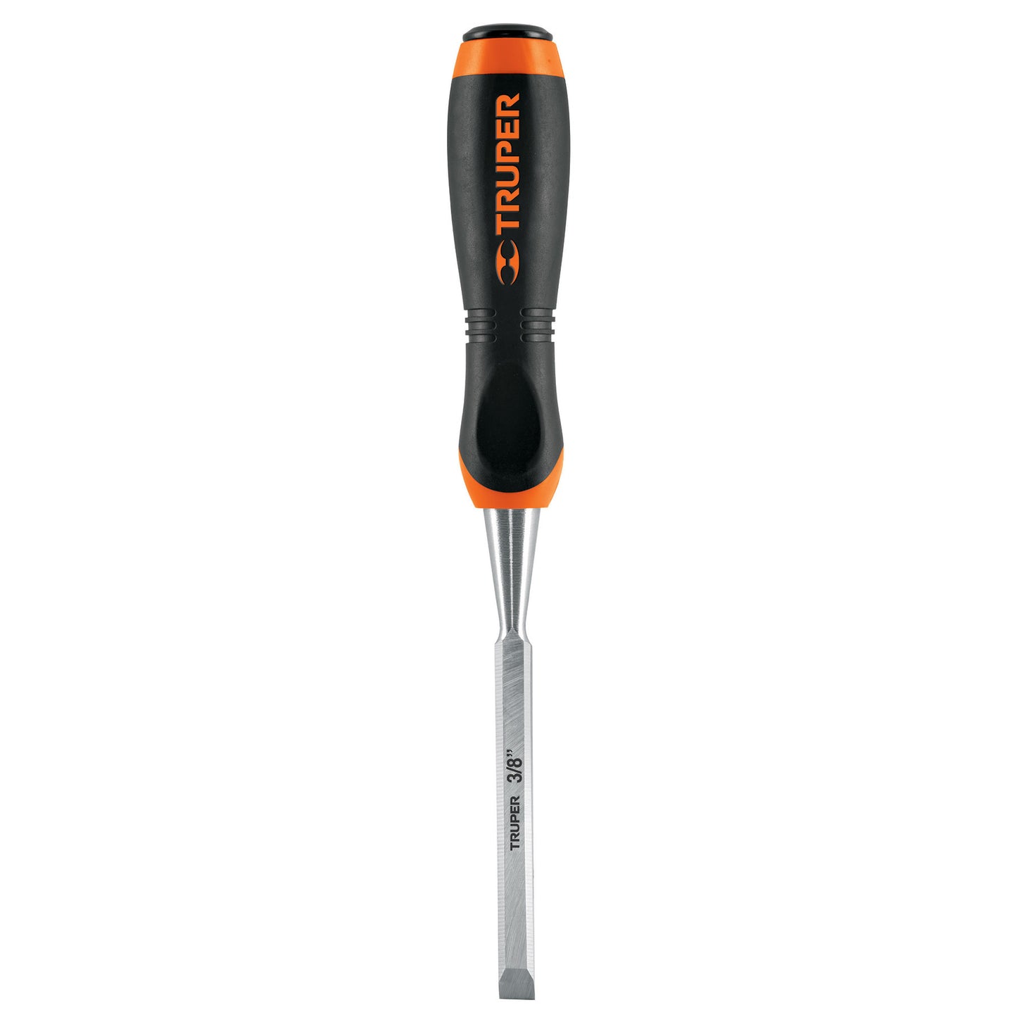 Formón, mango comfort grip, 3/8"