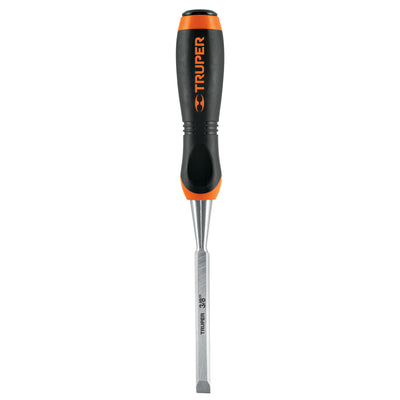 Formón, mango comfort grip, 3/8"