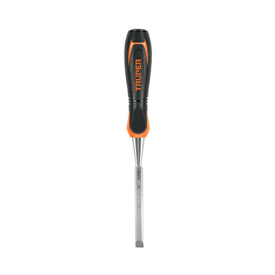 Formón, mango comfort grip, 3/8"