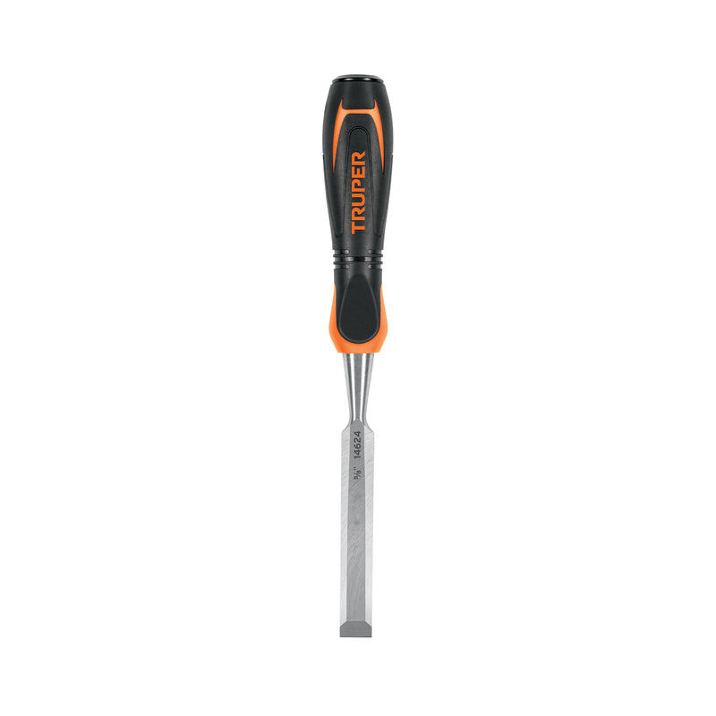 Formón, mango comfort grip, 5/8"