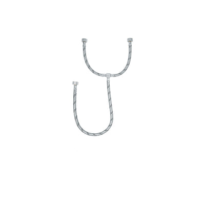 Manguera hule ,"T", 55 cm, acero inoxidable, usos generales
