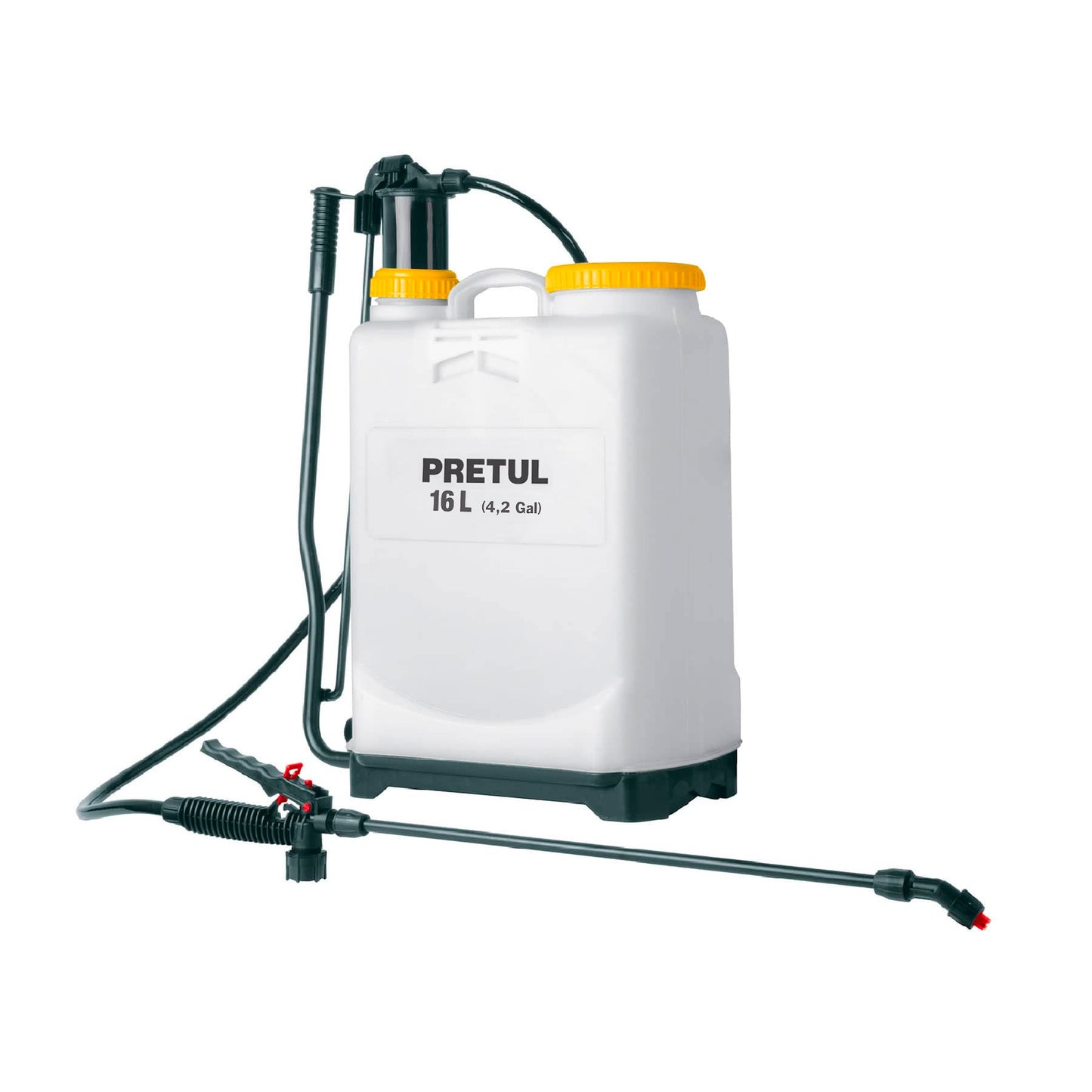 Fumigador de mochila, 16 lts, Pretul