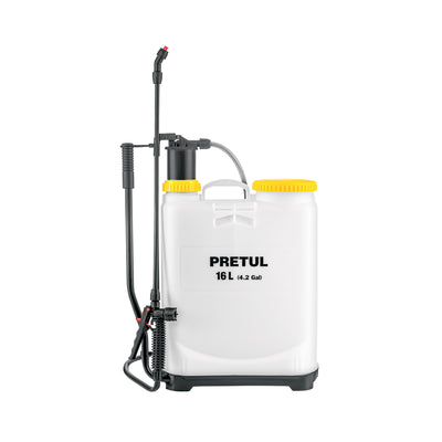 Fumigador de mochila, 16 lts, Pretul