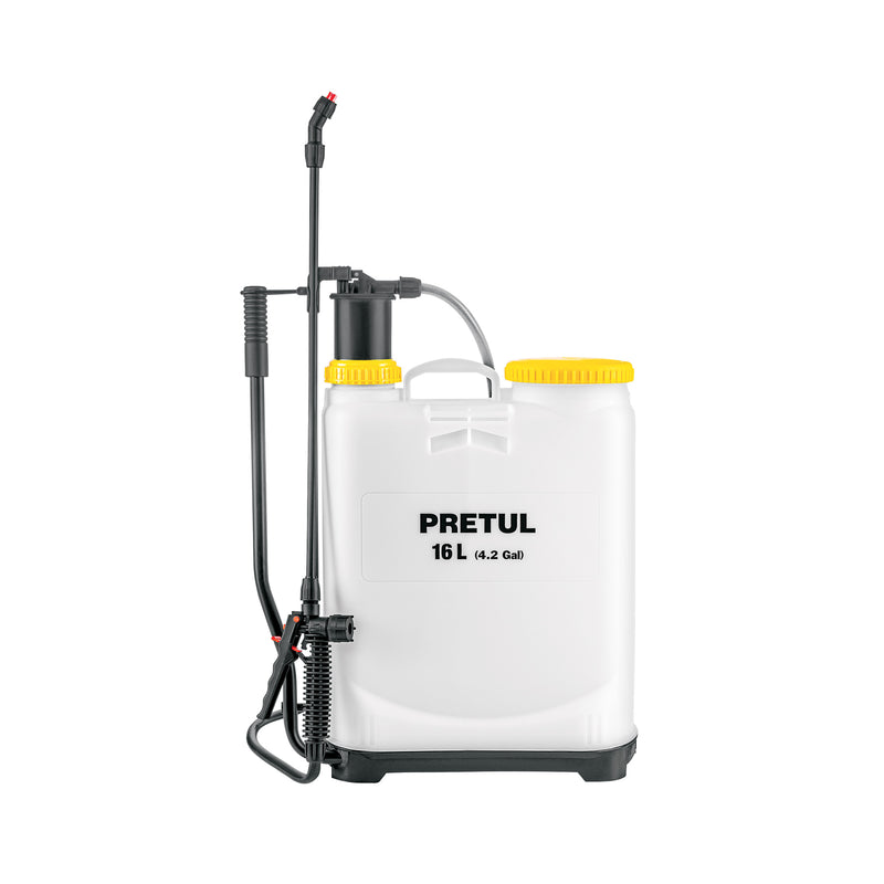 Fumigador de mochila, 16 lts, Pretul