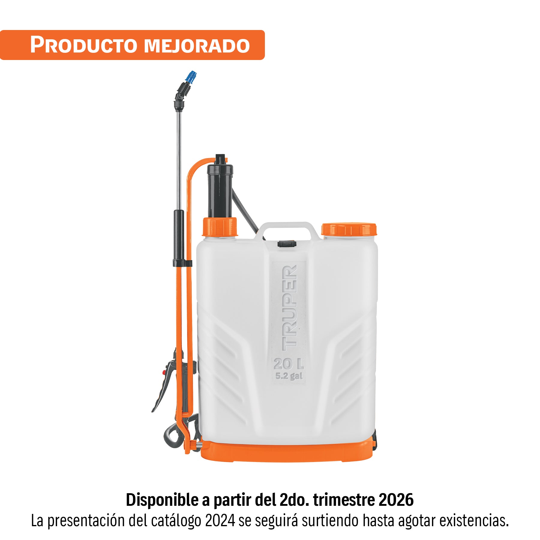 Fumigador de mochila, 20 litros