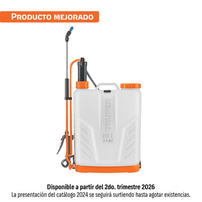 Fumigador de mochila, 20 litros