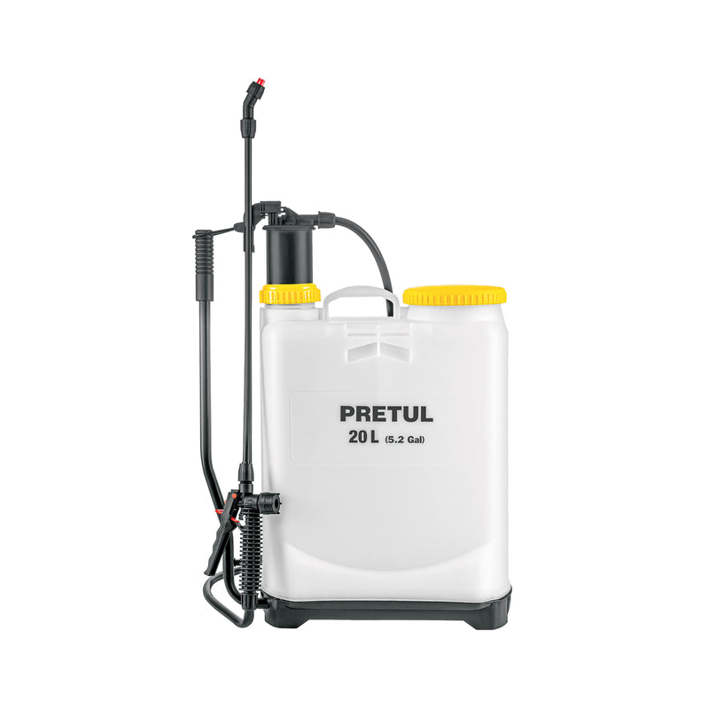 Fumigador de mochila, 20 lts, Pretul