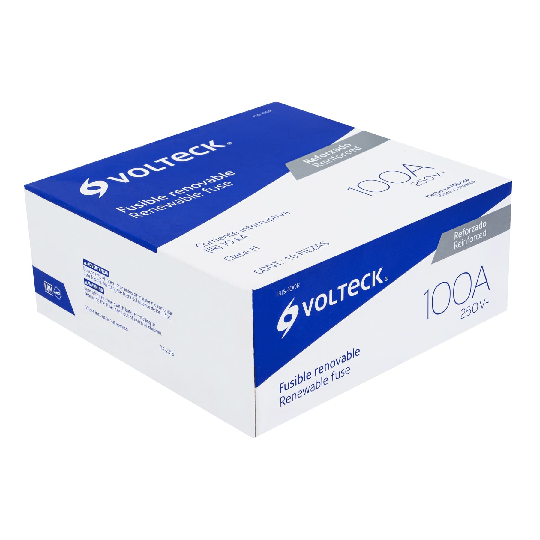 Fusible 100 A, reforzado, Volteck