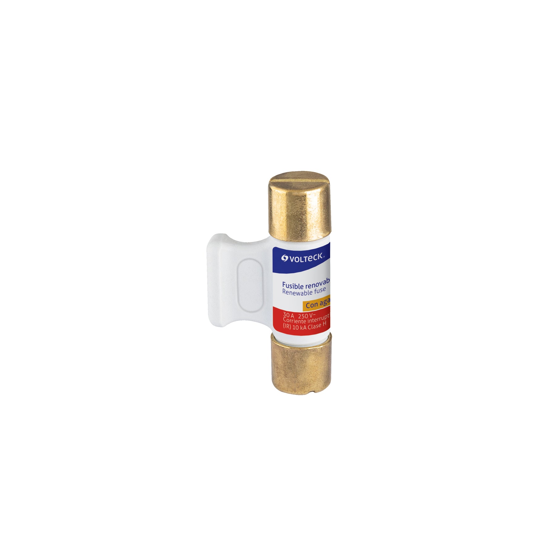 Fusible 30 A con agarradera, Volteck